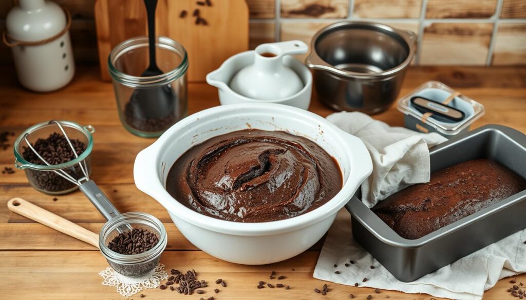 Baking Tools for Chocolate Pound Cake