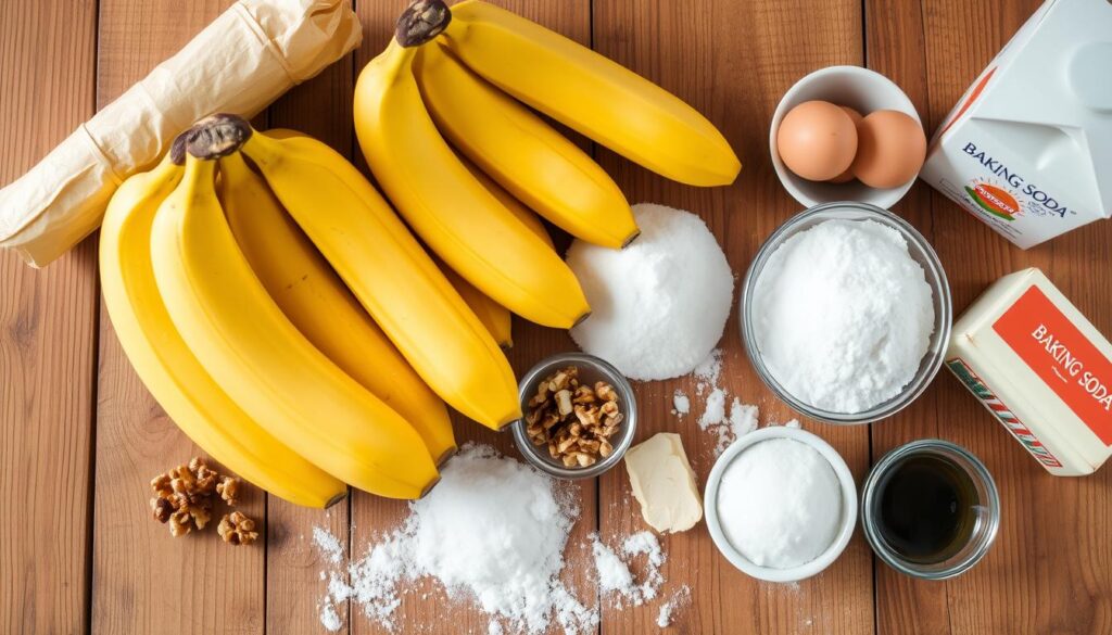 Banana Bread Ingredients