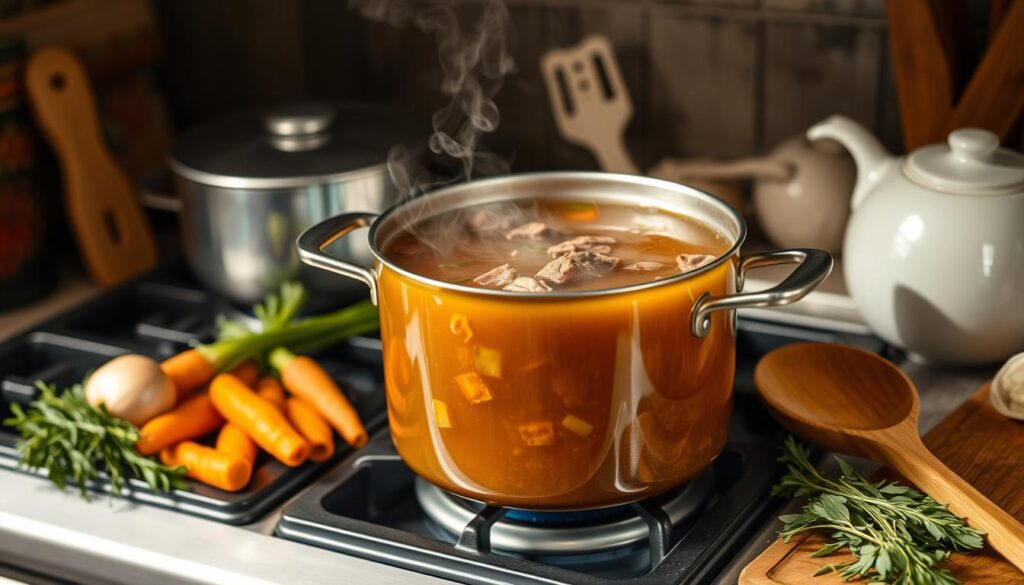 Beef Broth Preparation