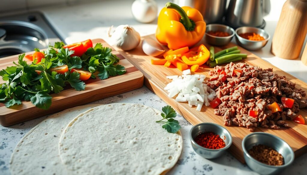 Beef Heart Enchiladas Preparation