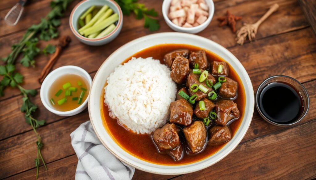 Beef Pares Serving Suggestions