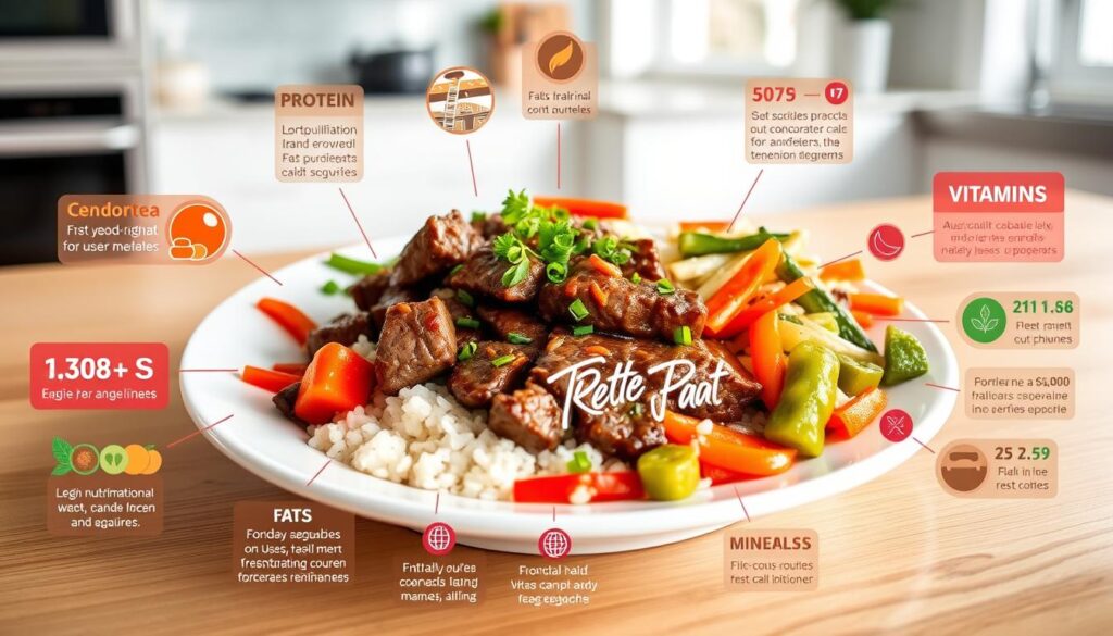 Beef Teriyaki Nutritional Breakdown