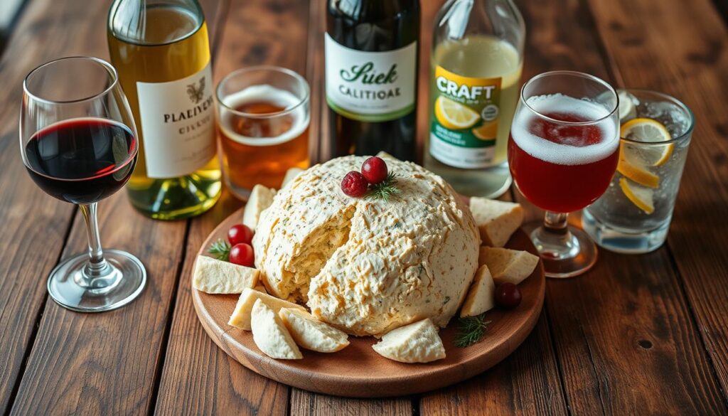 Beverage Pairings for Cheese Ball