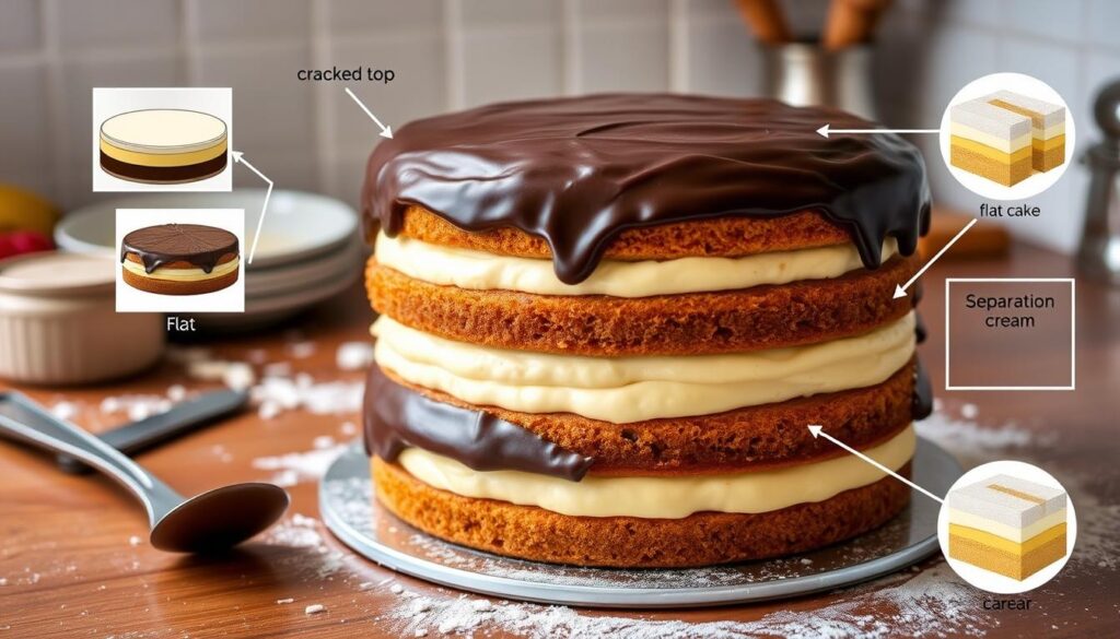 Boston Cream Cake Troubleshooting Guide