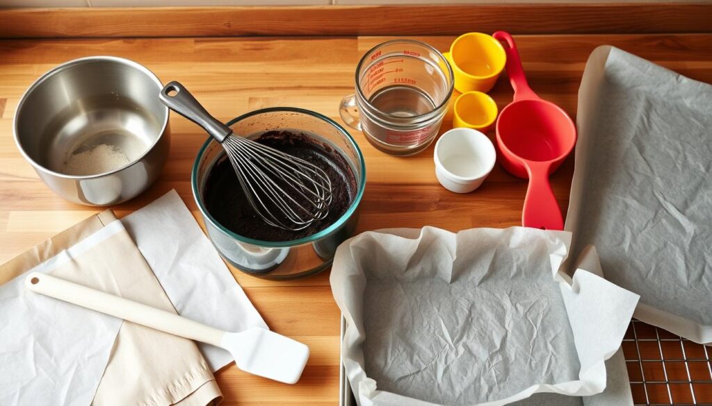 Brownie Cake Baking Tools