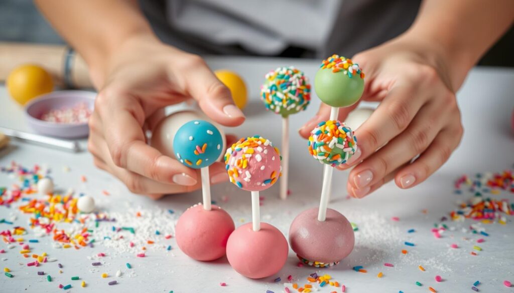 Cake Pop Shaping Techniques