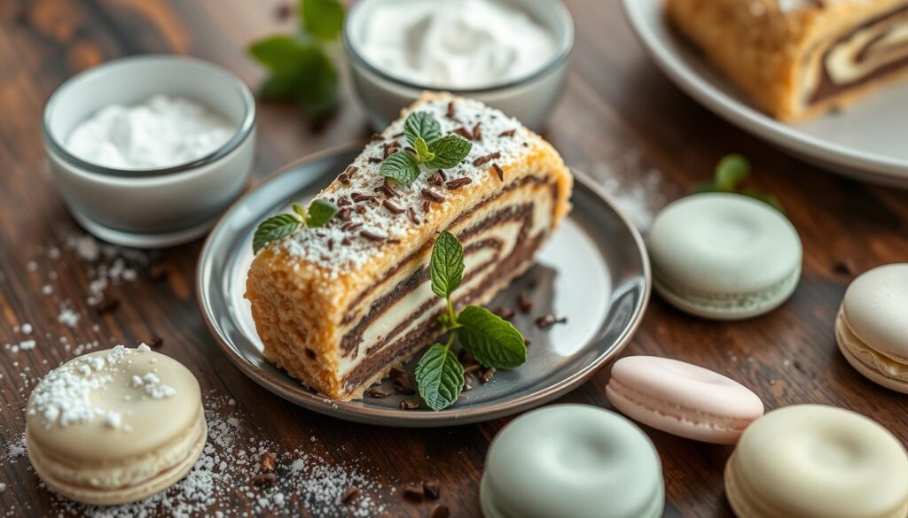 Cannoli Cake Serving Suggestion