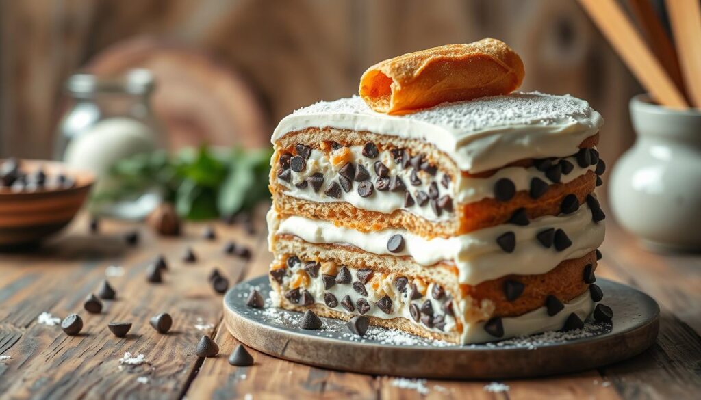 Cannoli Cake Traditional Italian Dessert