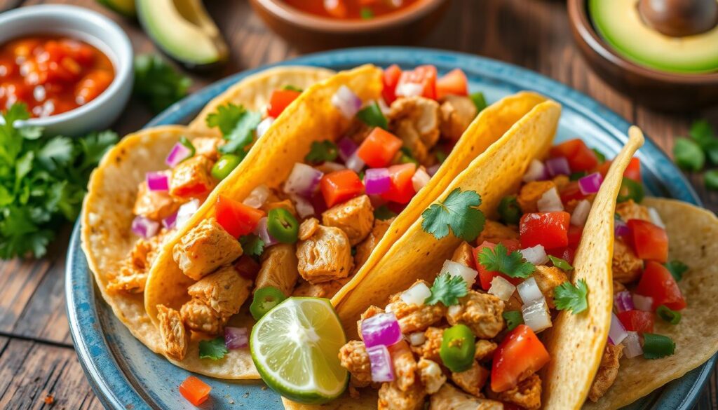 Chicken Chunk Tacos Recipe