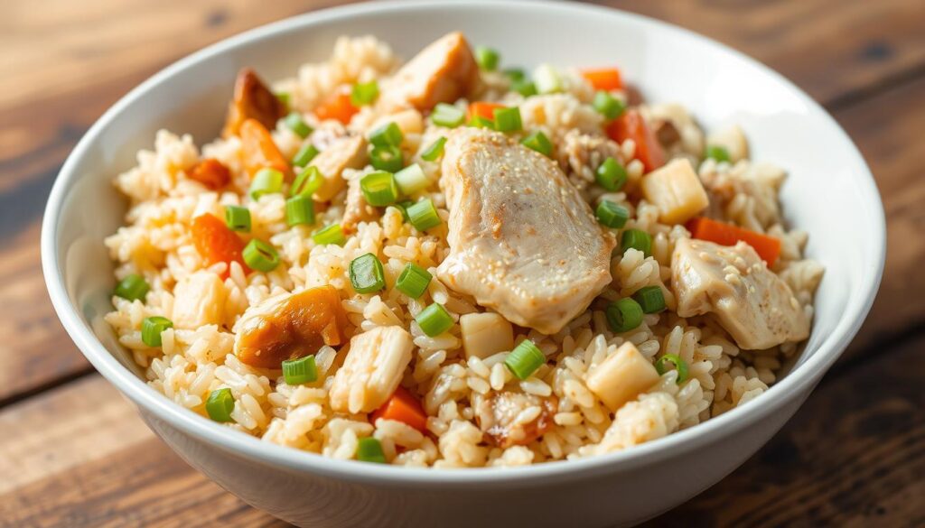 Chicken Fried Rice Dish