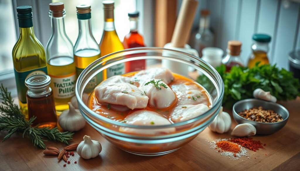 Chicken Marinade Preparation