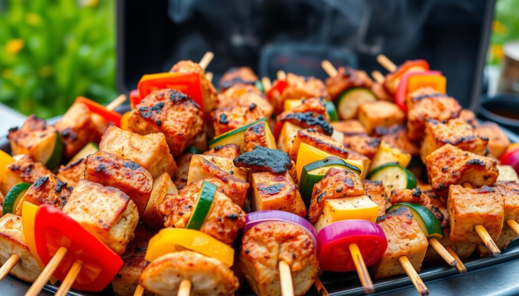 Chicken Skewers and Kabobs