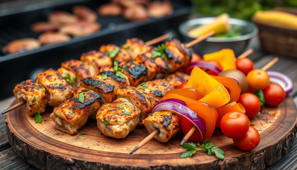 Chicken Skewers and Kabobs