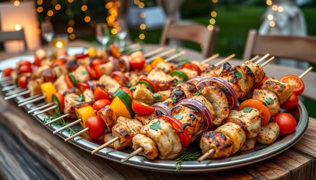 Chicken Skewers and Kabobs