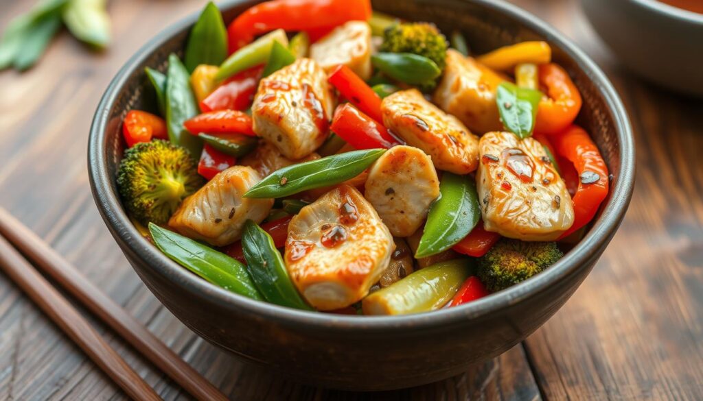 Chicken Stir-Fry with Fresh Vegetables