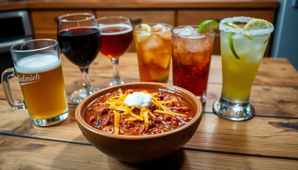 Chili drink pairings Chili drink pairings