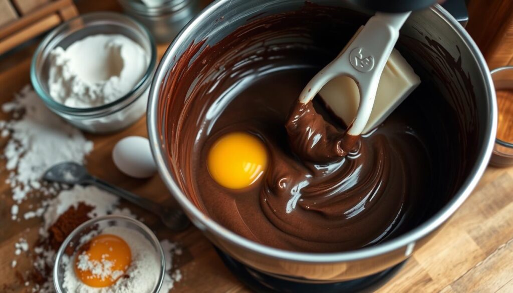 Chocolate Cream Cheese Pound Cake Preparation