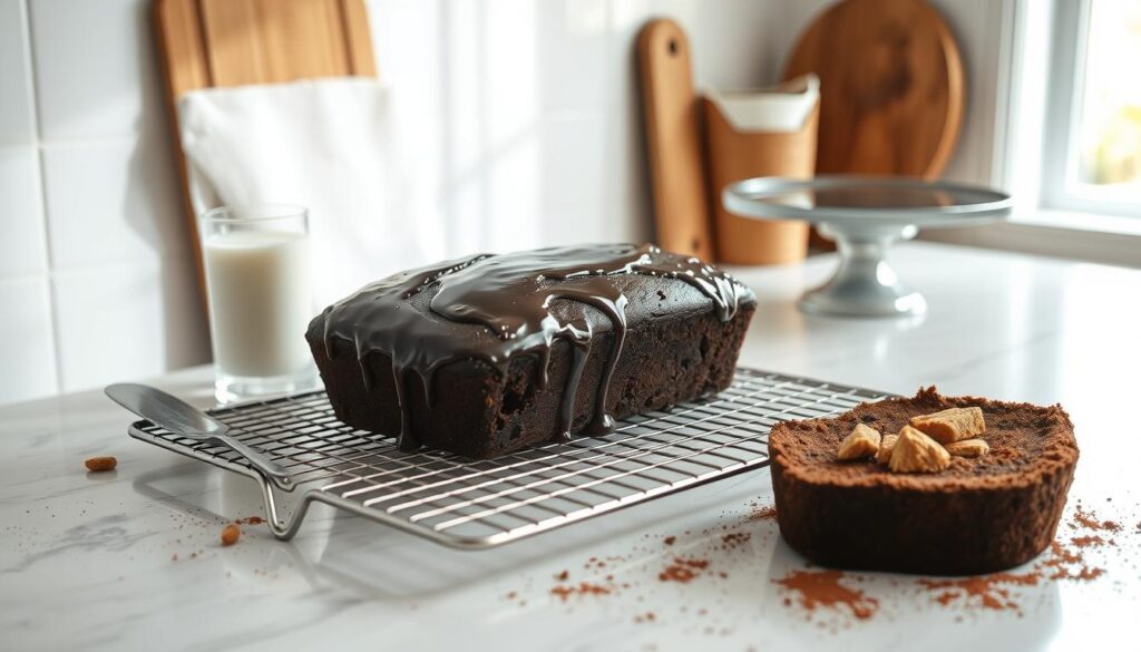 Chocolate Pound Cake Cooling Techniques