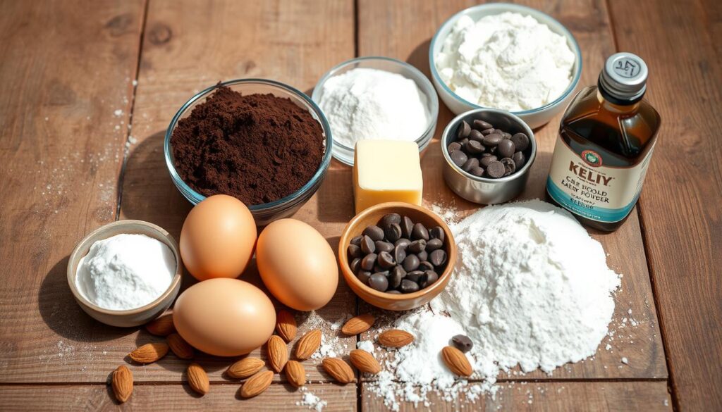 Chocolate Pound Cake Ingredients