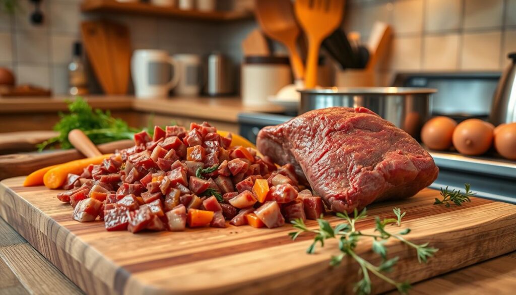 Classic Beef Heart Stew Preparation