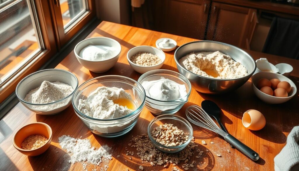 Coffee Cake Batter Preparation Coffee Cake Batter Preparation