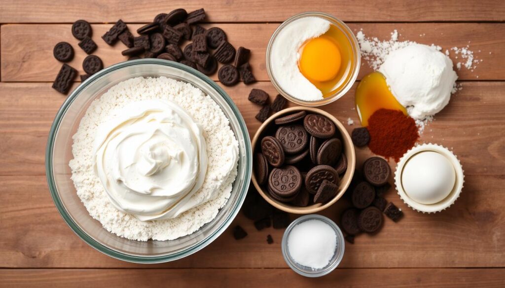 Cookies and Cream Cake Ingredients