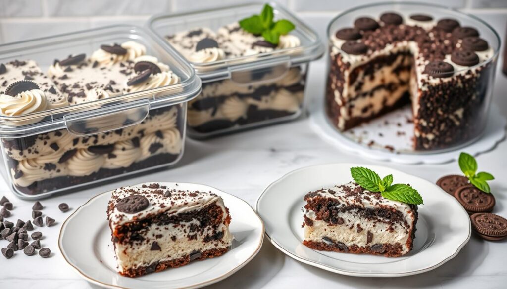 Cookies and Cream Cake Storage Tips