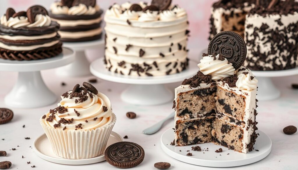 Cookies and Cream Cake Variations