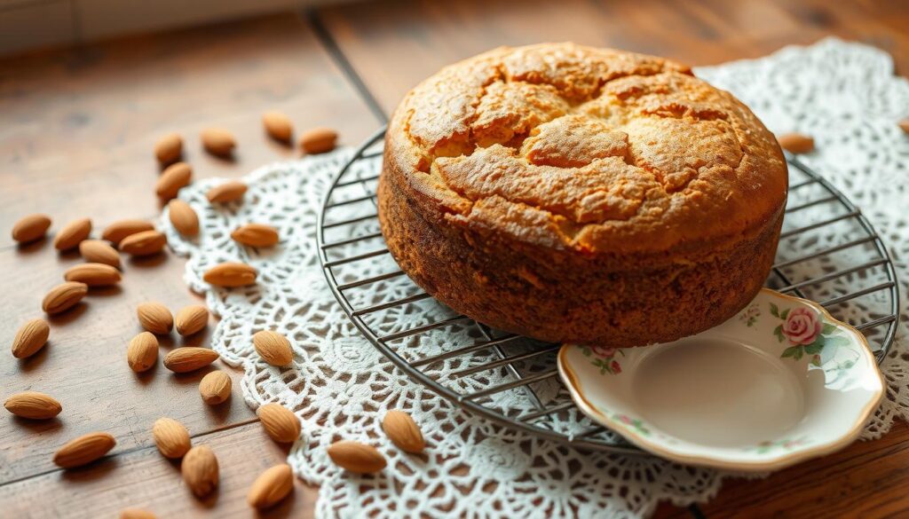 Cooling Almond Nut Cake