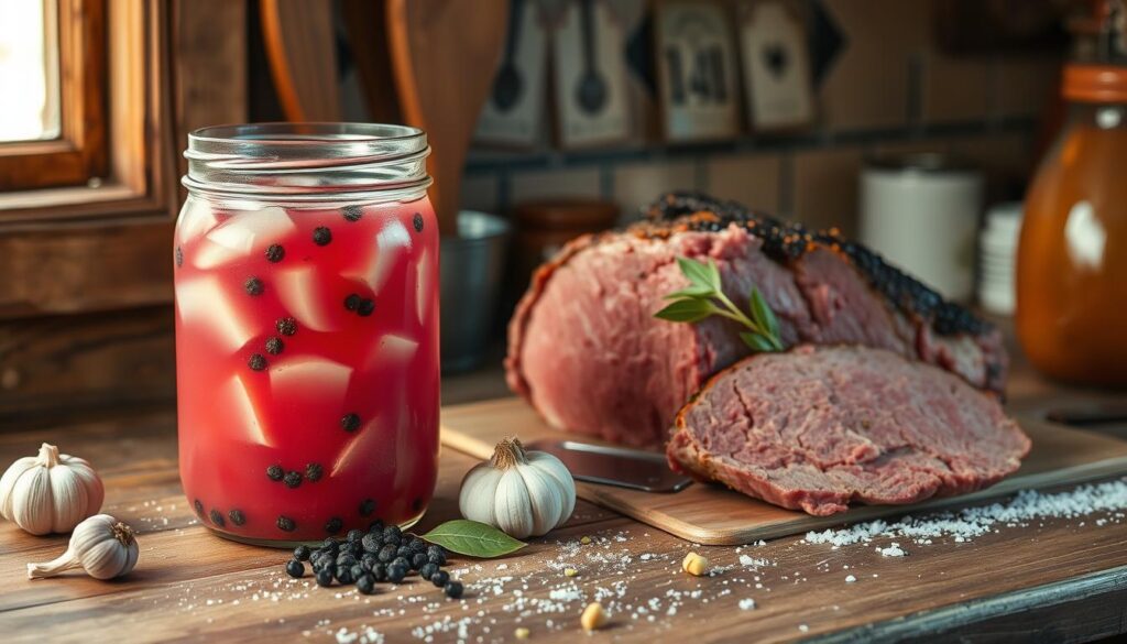 Corned Beef Brining Process