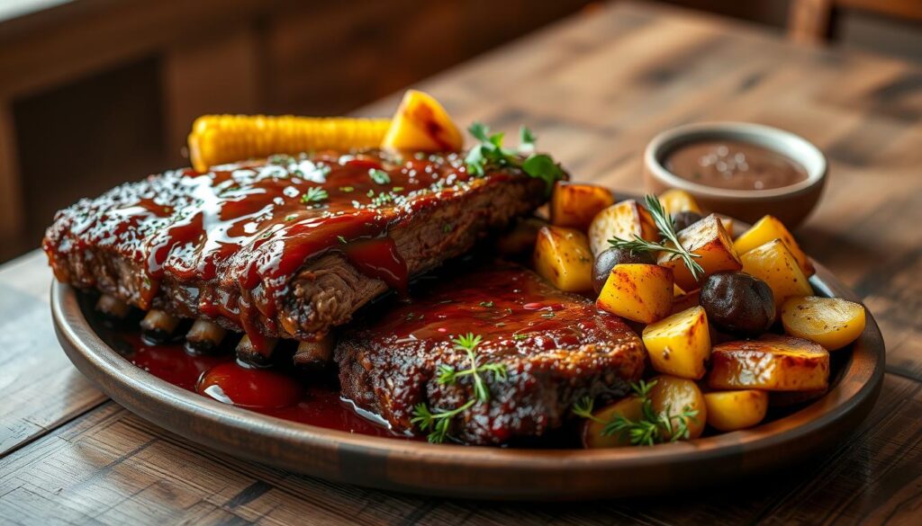 Country Style Beef Ribs Presentation