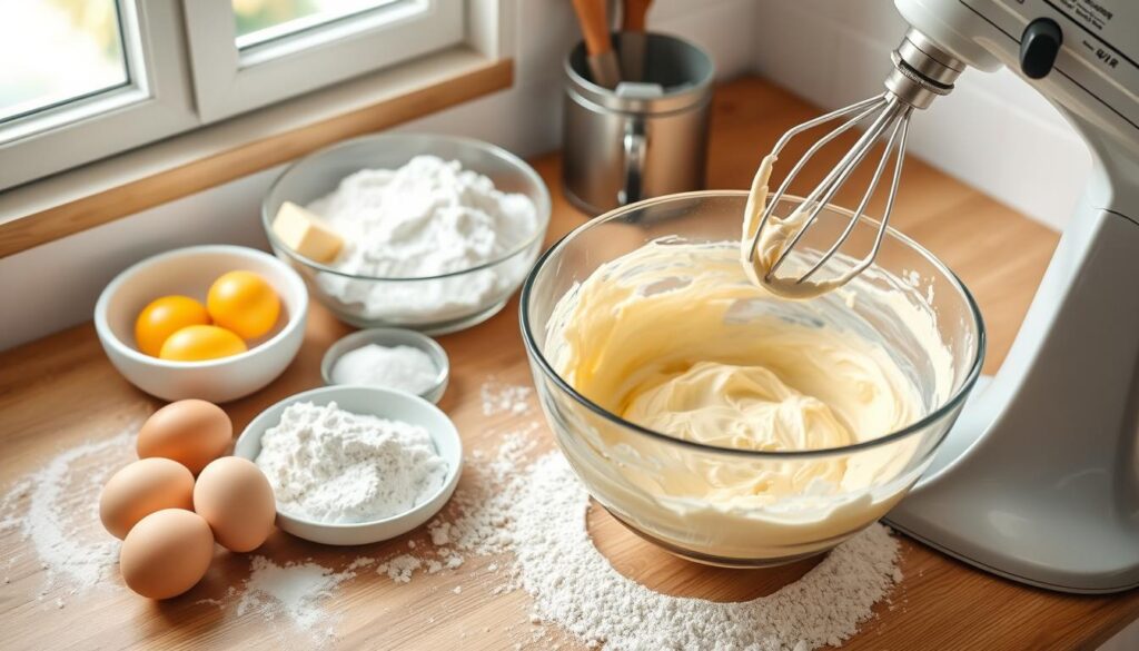 Cream Cake Base Preparation