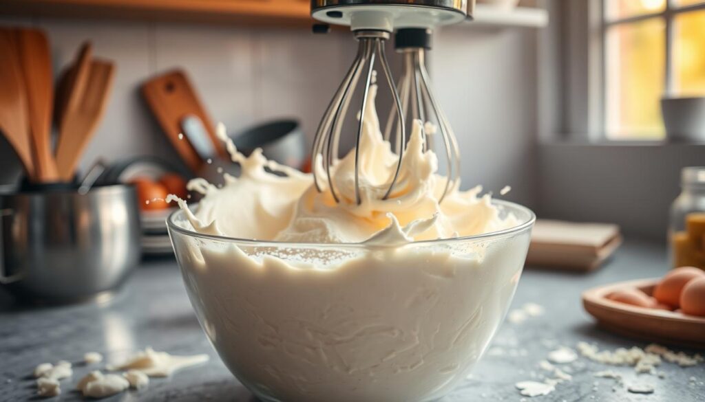 Creaming Cream Cheese for Pound Cake