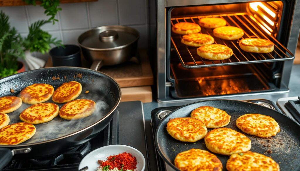 Crispy Potato Cake Cooking Methods