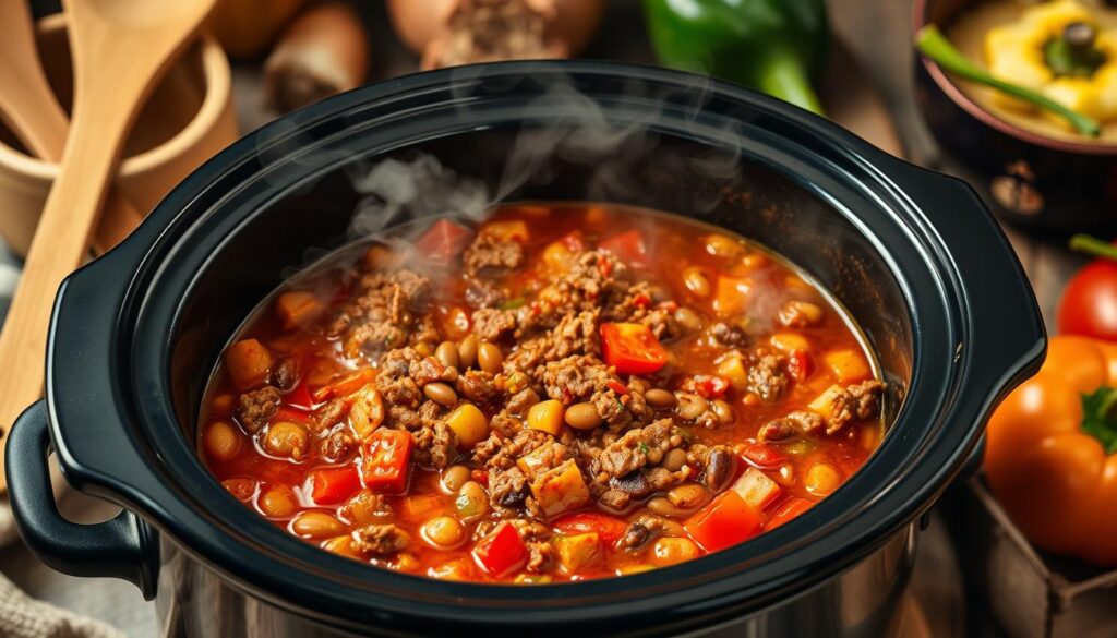 Crockpot Chili Recipes with Ground Beef