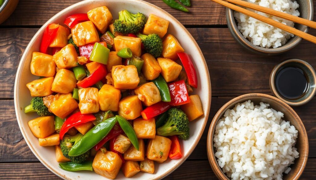 Cubed Chicken Stir-fry Recipes