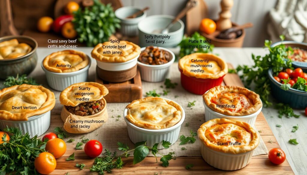 Customized Beef Pot Pie Variations