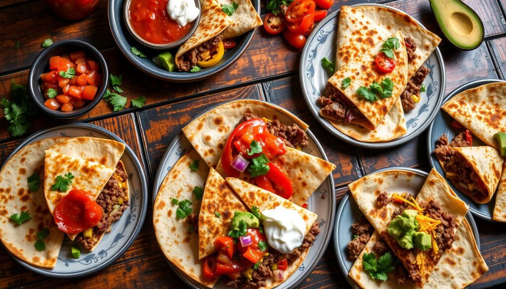 Customized Beef Quesadilla Variations