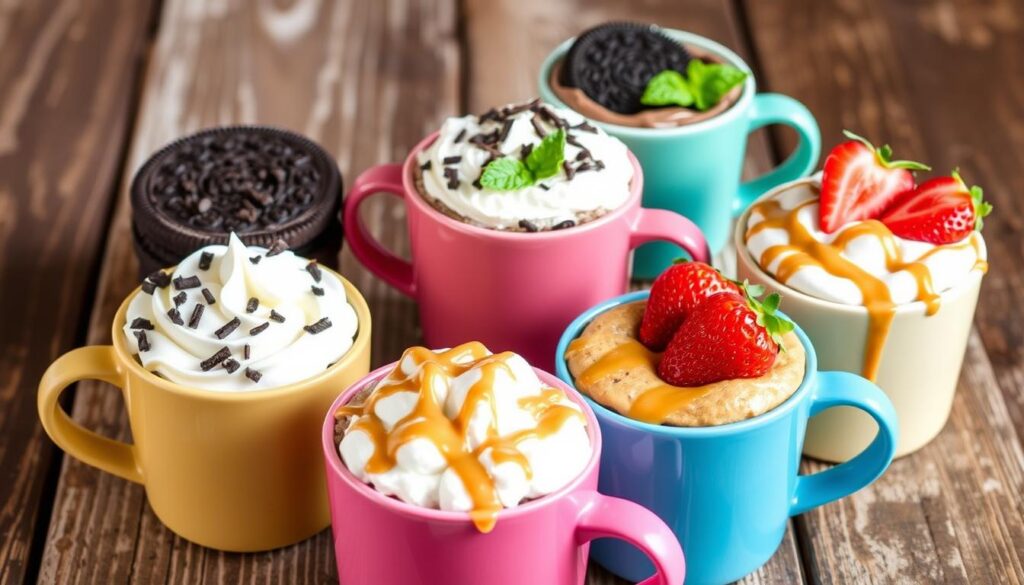 Customized Oreo Mug Cake Variations