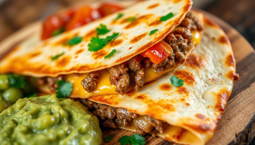 Delicious Beef Quesadilla