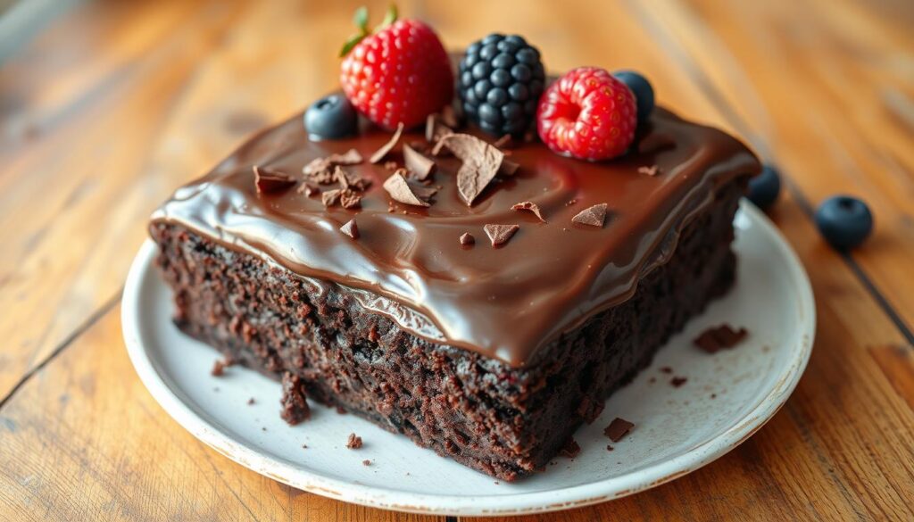 Delicious Brownie Cake