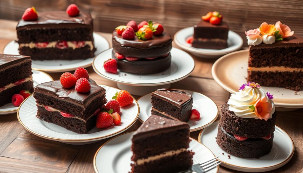 Devil's Food Cake Variations