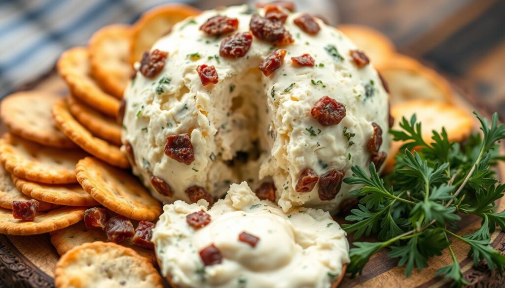 Dried Beef Cheese Ball Appetizer