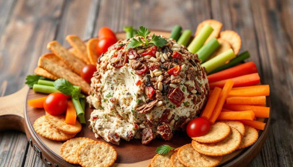 Dried Beef Cheese Ball Nutrition