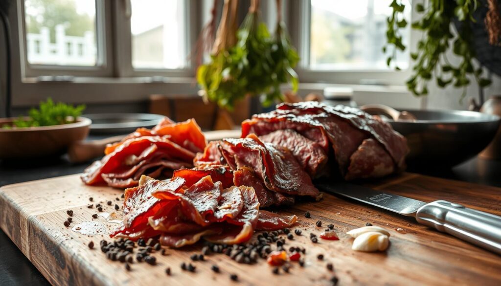 Dried Beef Preparation