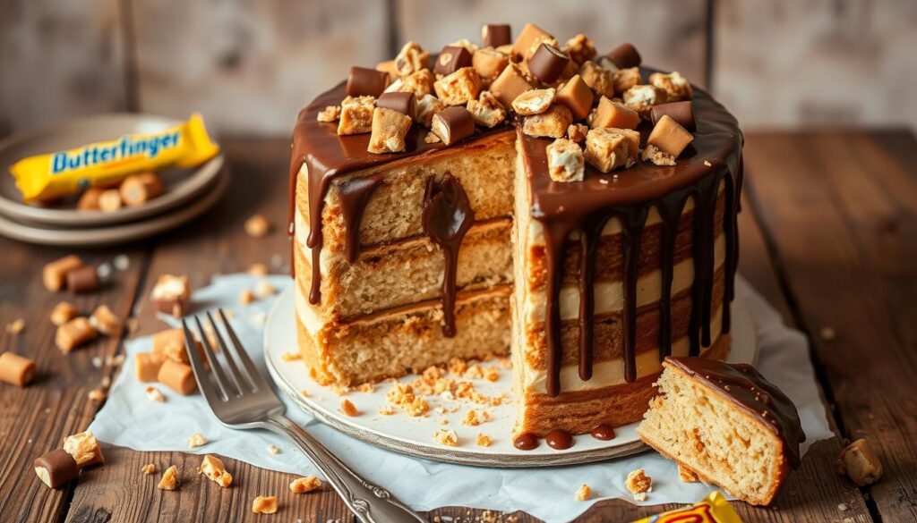 Easy Butterfinger Cake Dessert