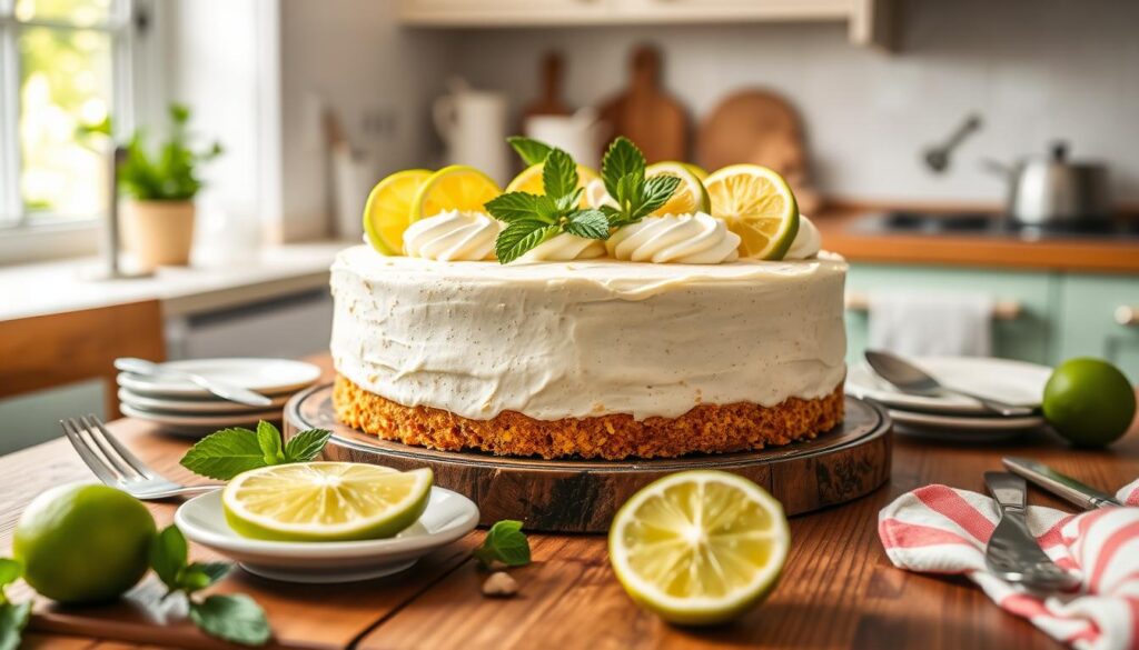 Easy Key Lime Cake Serving Tips