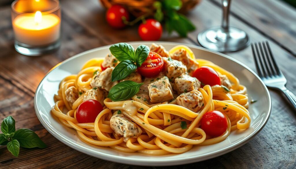 Elegant Chicken Pasta Dish