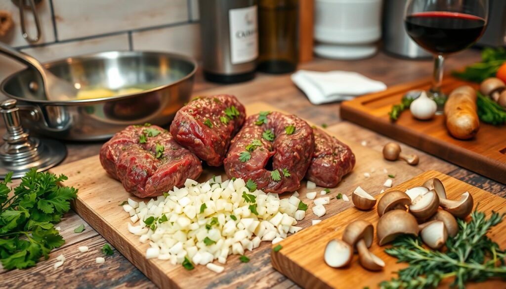 French Rognon Sauce Preparation