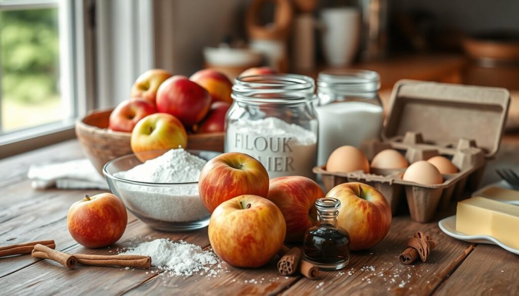 Fresh Apple Cake Ingredients